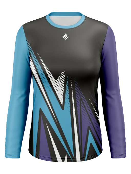 Women’s Crew Neck Long Sleeve Esports Jersey