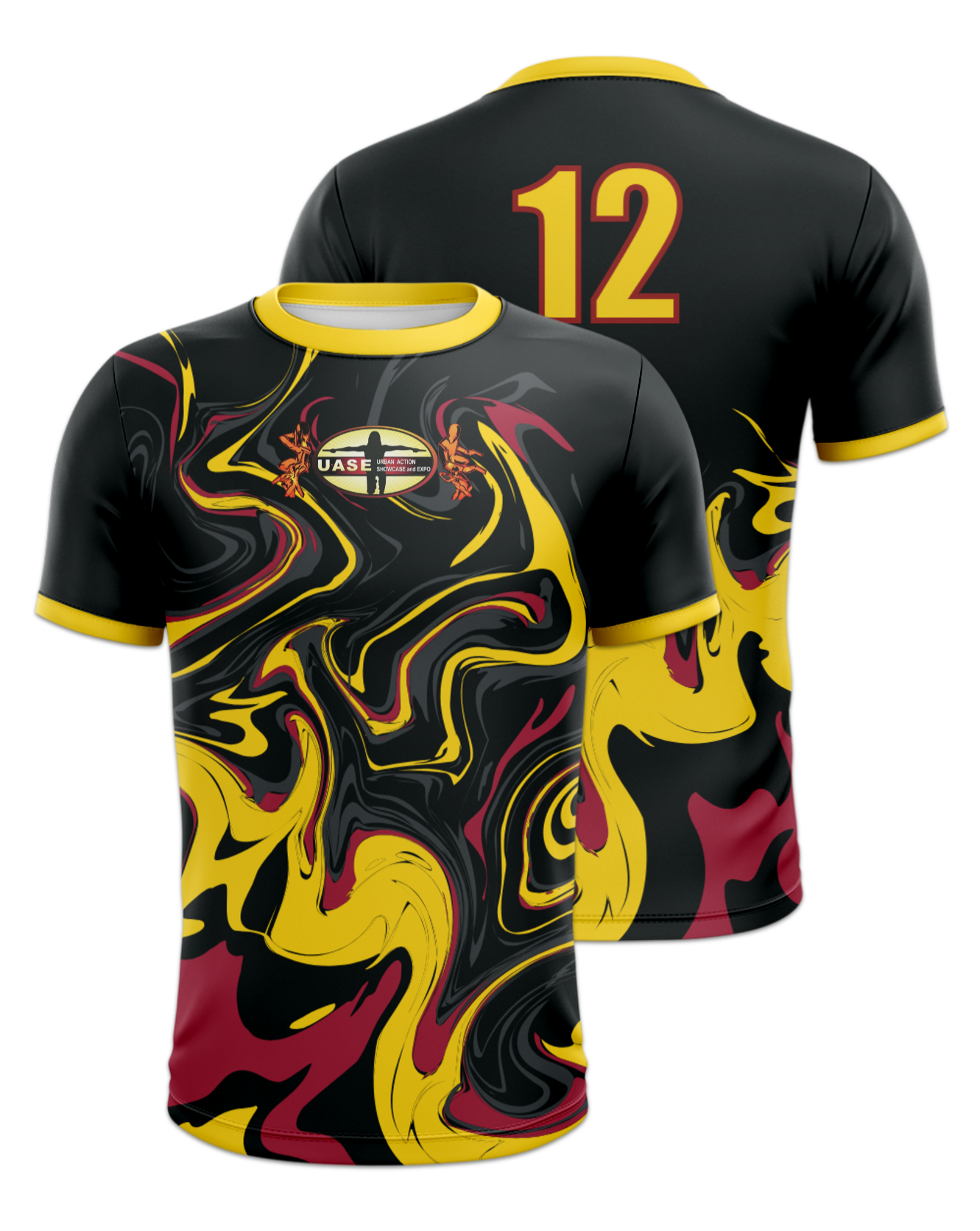 Rendered product preview, stack