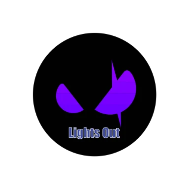 Lights Out Sticker preview, front
