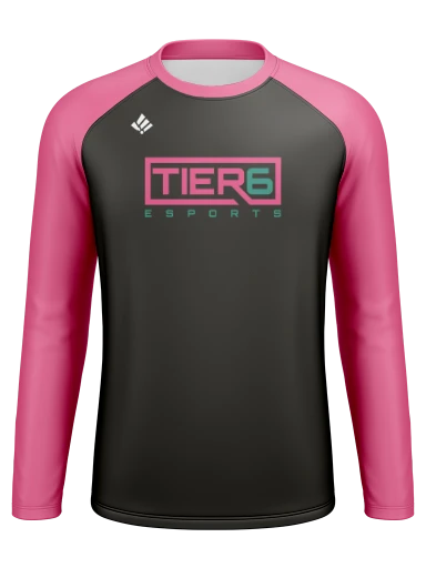 Personalized Men's Core LS Esports Jersey preview, front