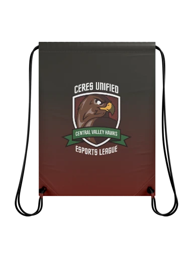 Sublimated Drawstring Bag - 17.5"x23" preview, front