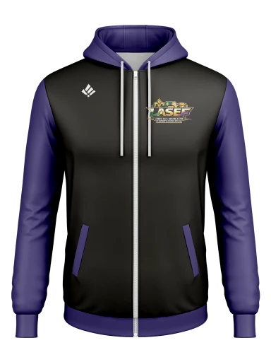 LASEF Full Zip Tech Hoodie preview, front
