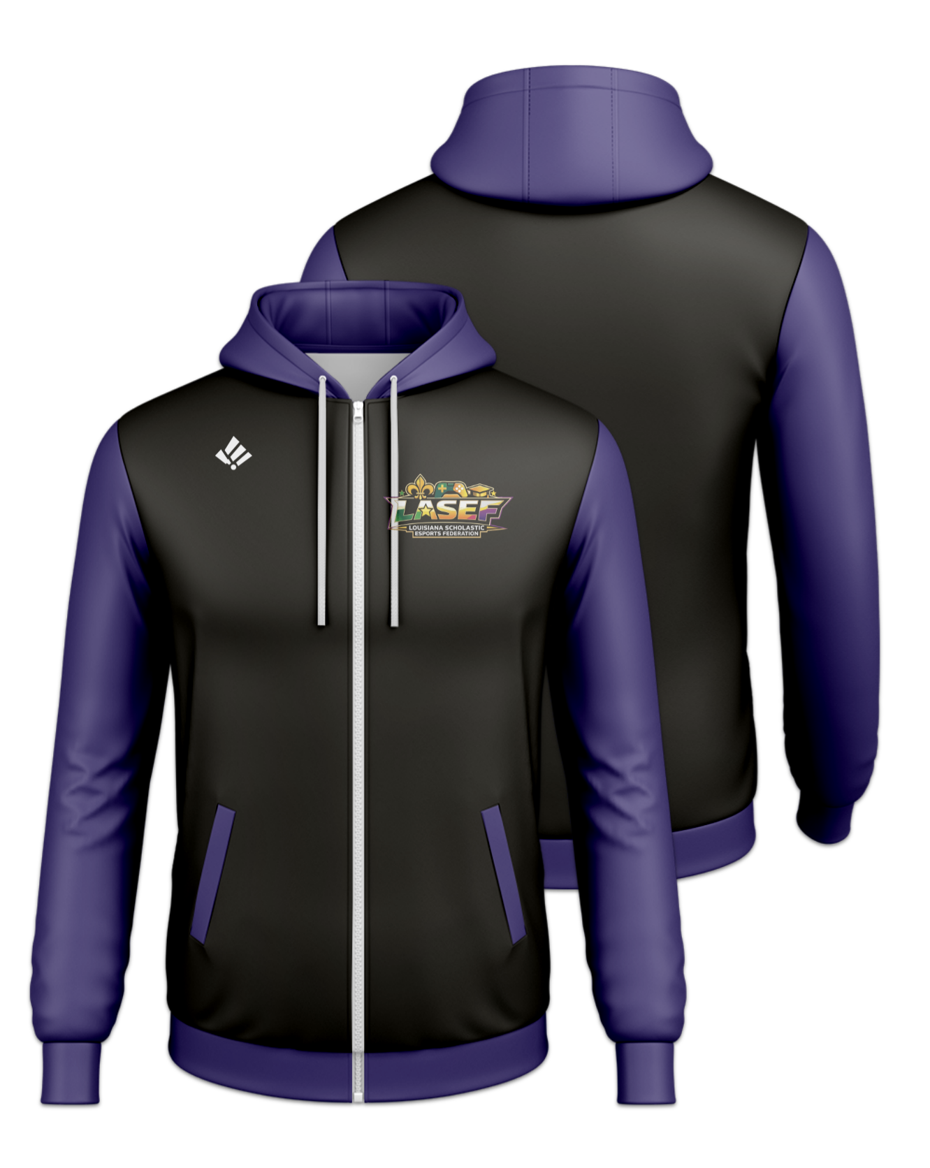 Rendered product preview, stack