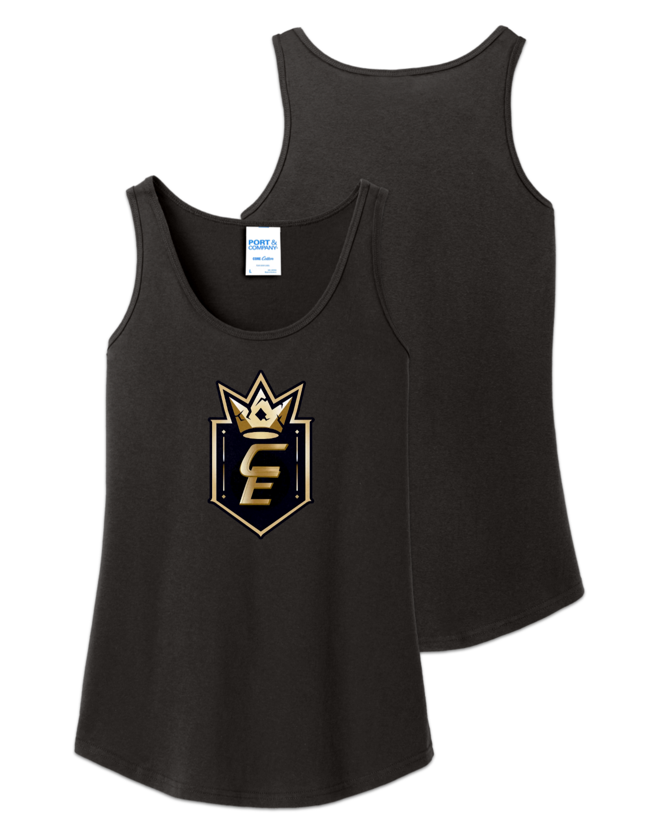 Rendered product preview, stack