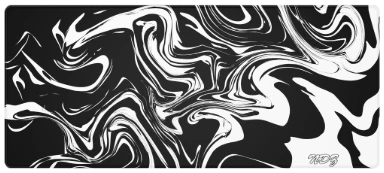 XXL White Mousepad preview, front