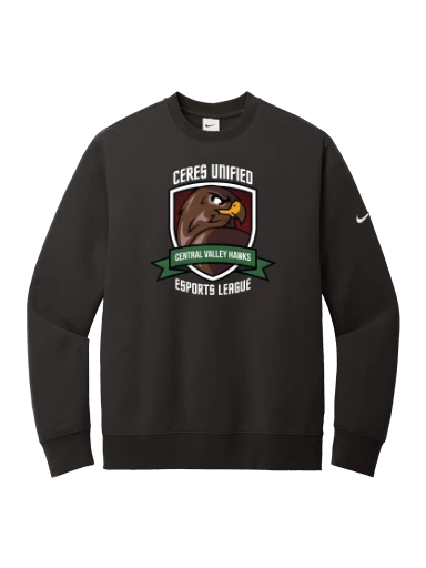 Nike Club Fleece Sleeve Swoosh Crew preview, front