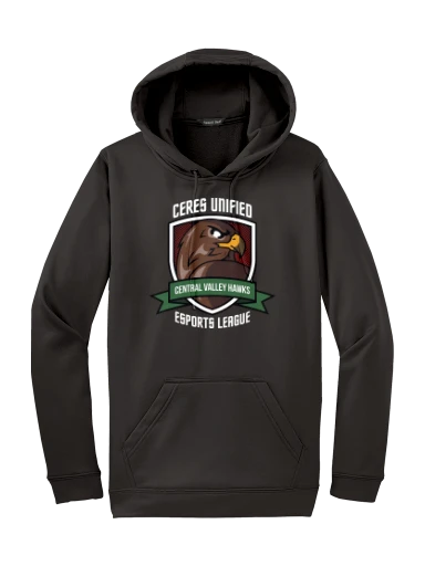 Sport-Tek Sport-Wick Fleece Hooded Pullover preview, front