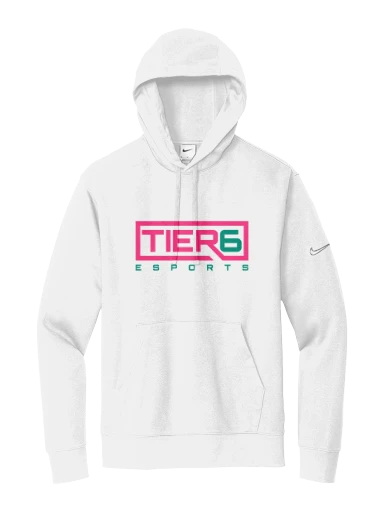 Tier 6 Fundraising Store Nike Club Fleece Sleeve Swoosh Pullover Hoodie preview, front