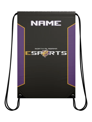 UNA Esports Gym Bag preview, front
