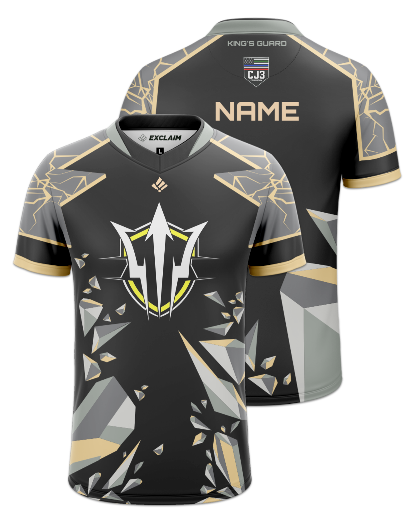 Rendered product preview, stack