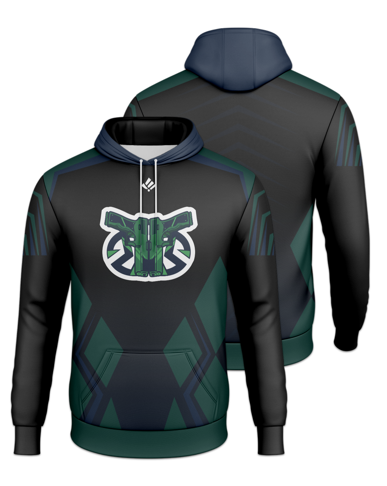 Rendered product preview, stack