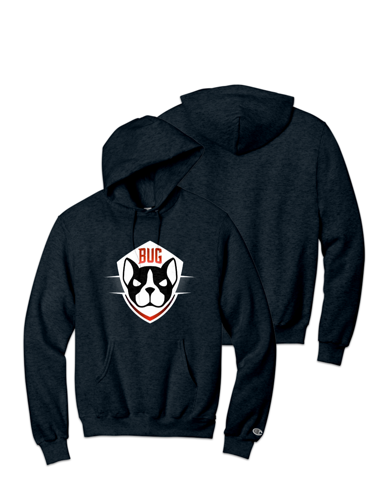 Rendered product preview, stack