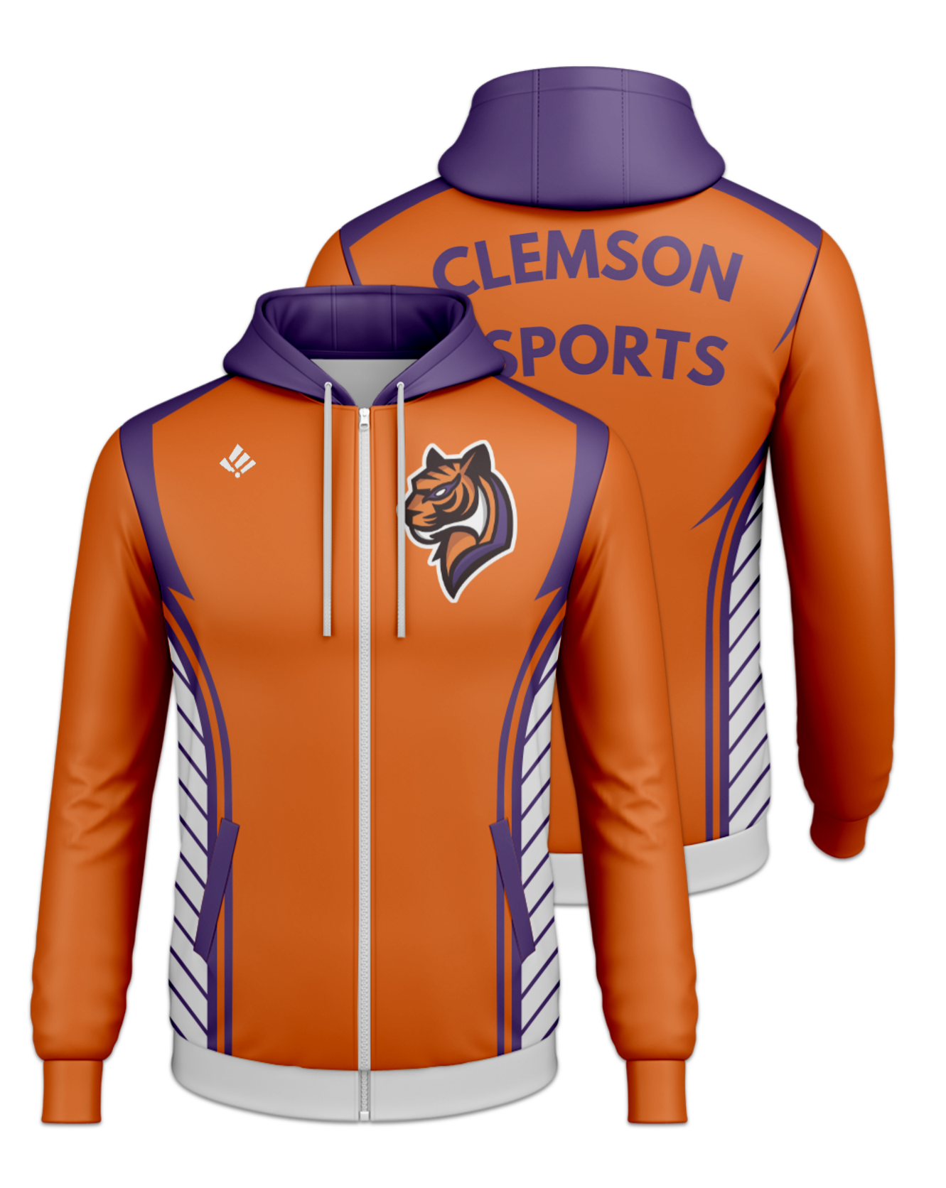 Rendered product preview, stack