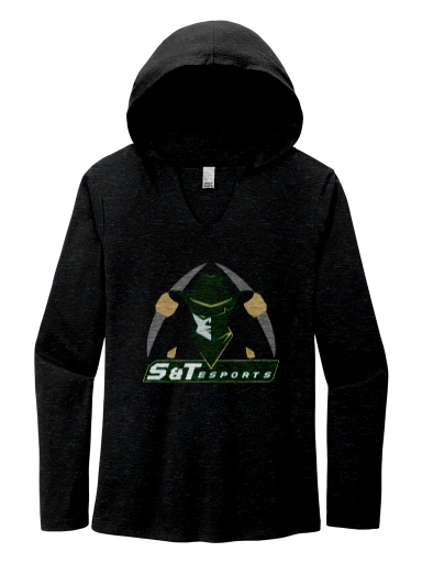 Women's Perfect Tri Long Sleeve Hoodie preview, front