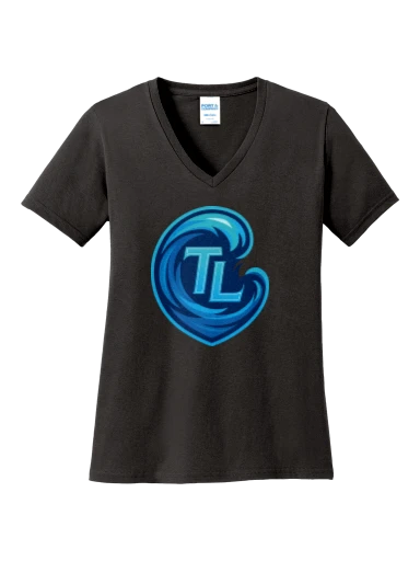 Port & Co Core Cotton V-Neck Tee preview, front