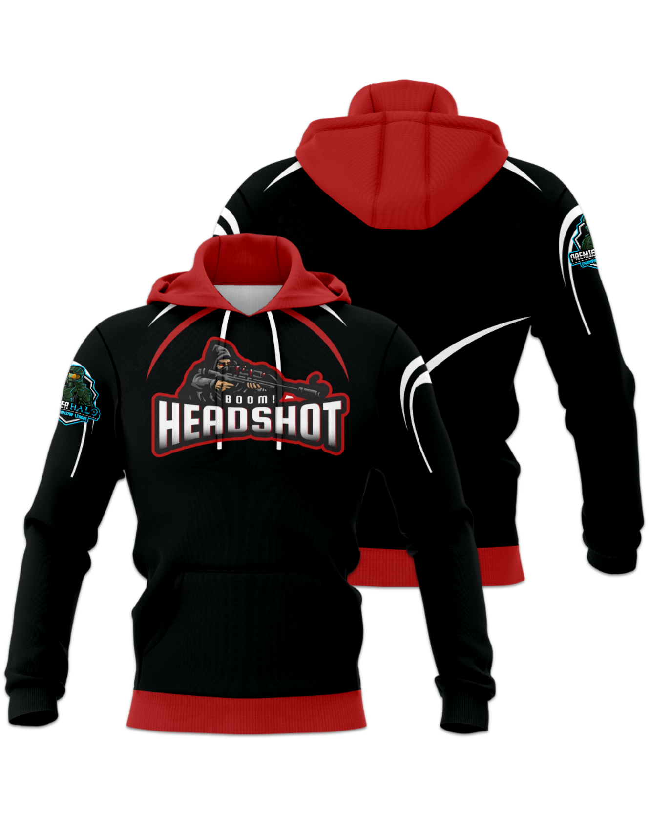 Rendered product preview, stack