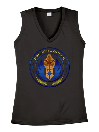 Sport-Tek Women's Sleeveless PosiCharge Competitor V-Neck Tee preview, front