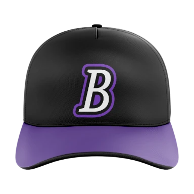Sublimated 5 Panel Curved Bill Cap preview, front
