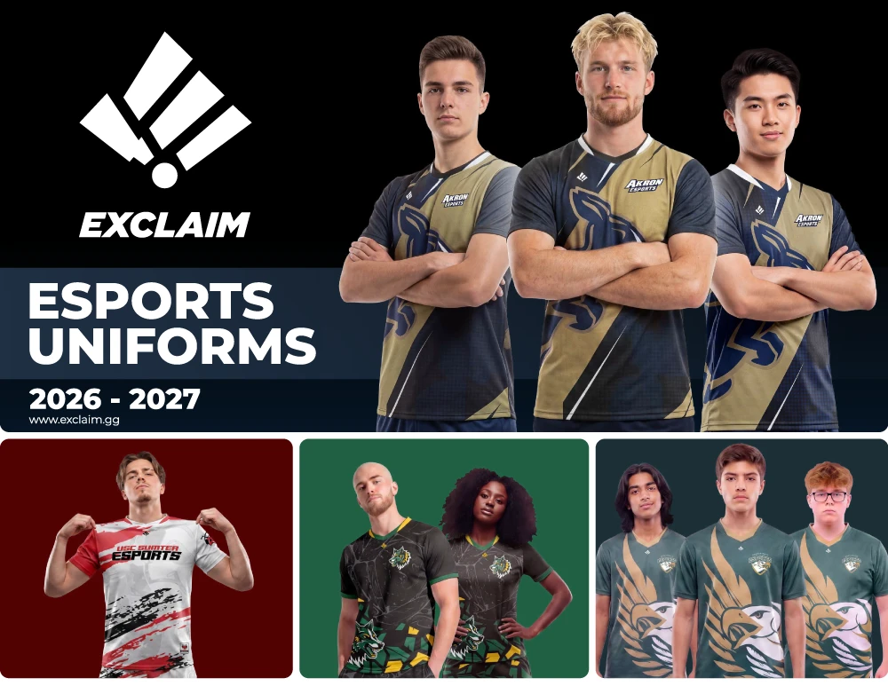 2026-2027 Esports Uniforms Catalog