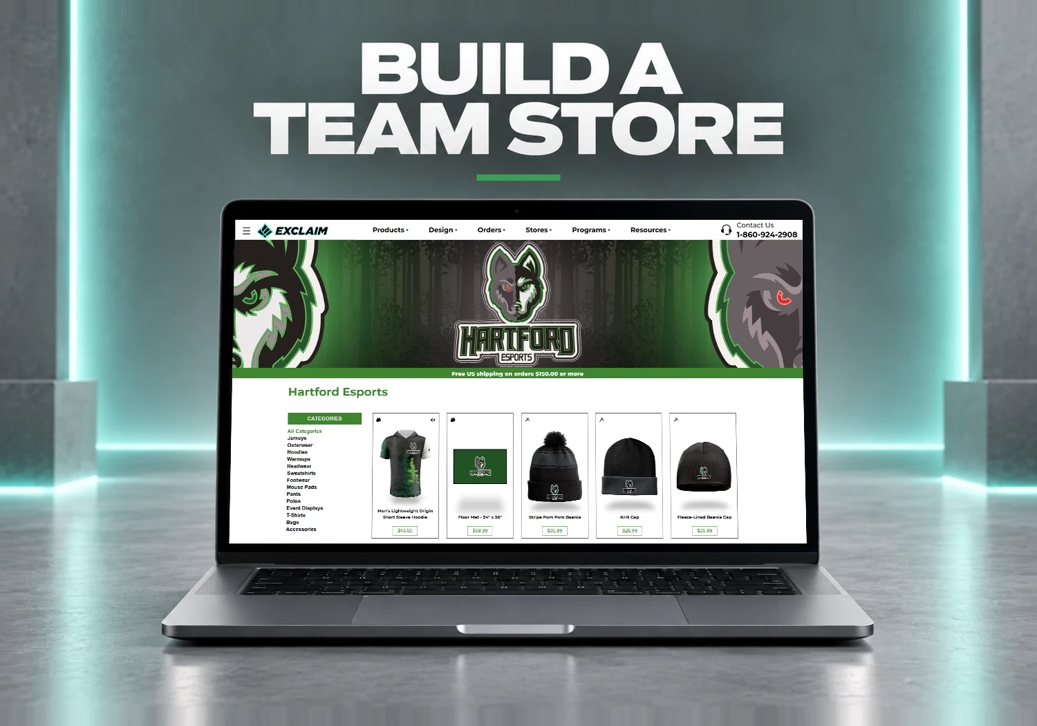 Exclaim online team store