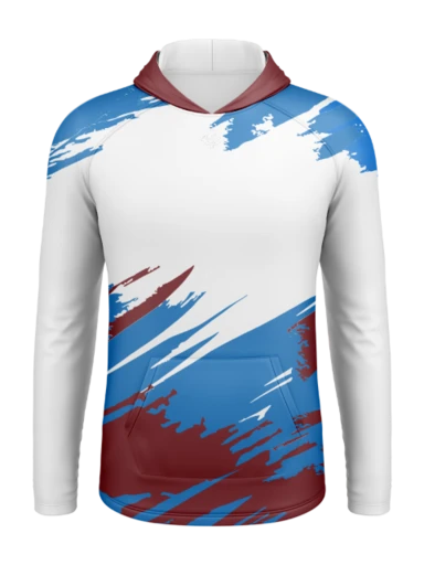 Men’s Raglan Hooded Long Sleeve Tshirt