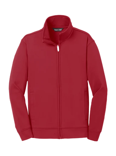 Sport-Tek Youth Sport-Wick Fleece Full-Zip Jacket