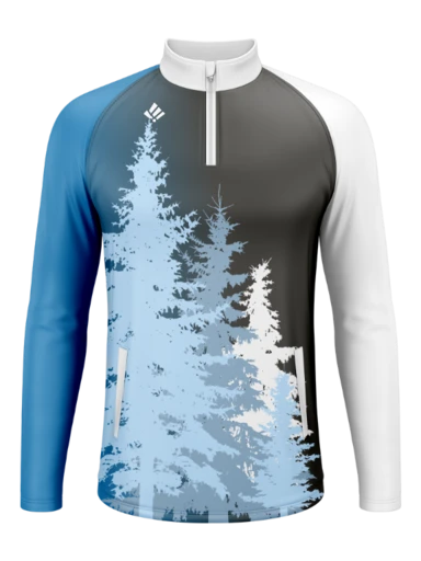 Sublimated Men's Long Sleeve 1/4 Zip