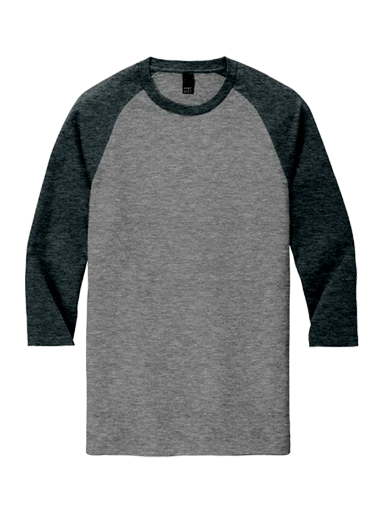 District Perfect Tri 3/4-Sleeve Raglan